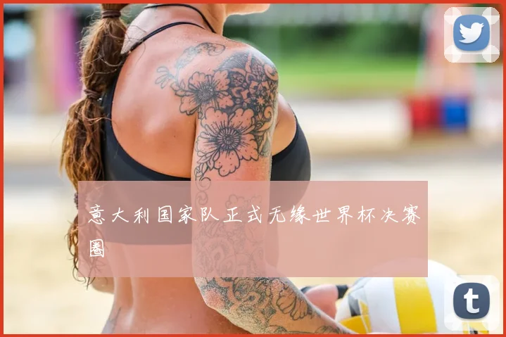 意大利国家队正式无缘世界杯决赛圈